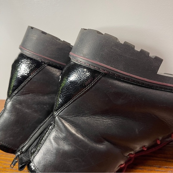 Remonte Black Leather Lined Winter Boot - Picture 9 of 10